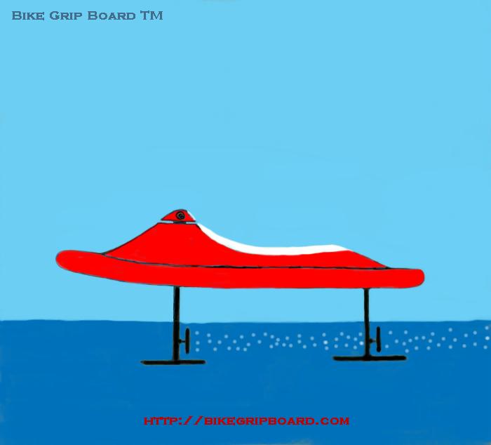 Hydrofoil Bike Grip Board