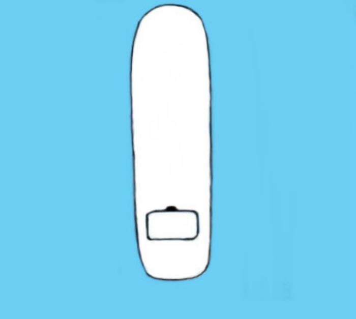 Longboard Top View