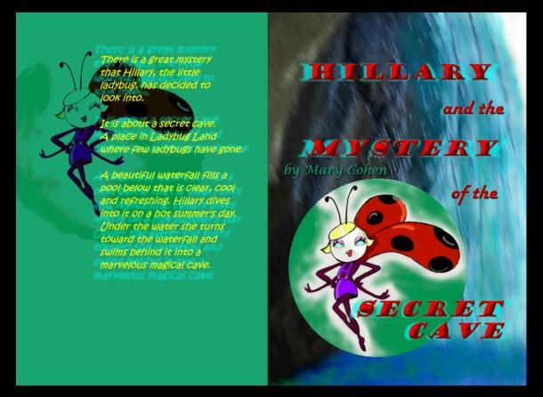 BOOK COVER-HILLARY AND THE MYSTERY OF THE SECRET CAVE