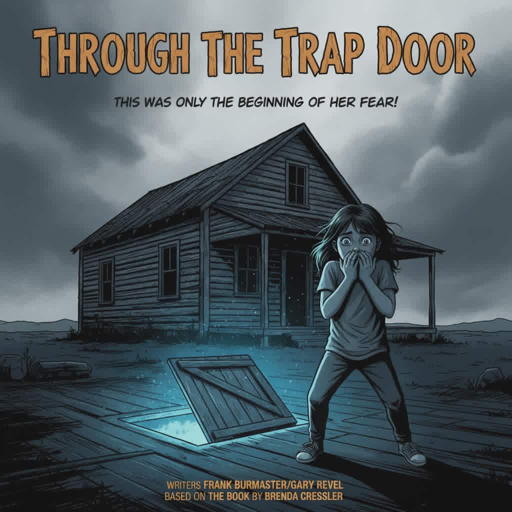 through the trap door