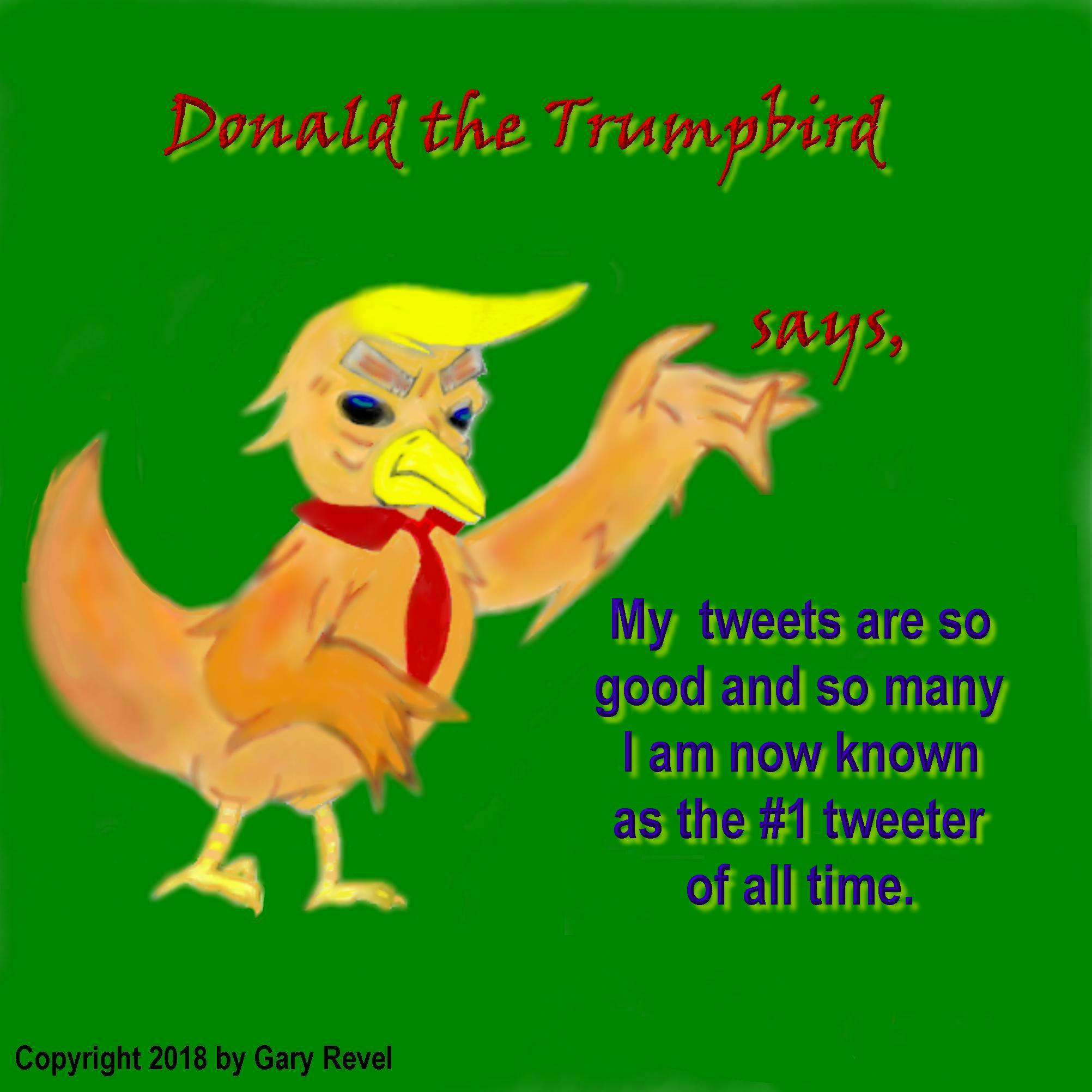 Donald the Trumpbird says tweeter